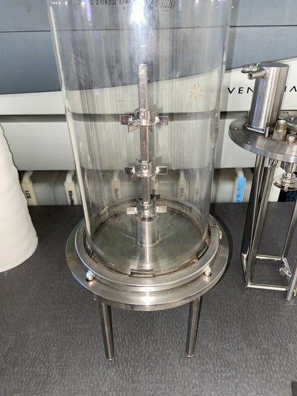 New Brunswick Scientific Model 9787 Glass Bioreactor Fermentation Vessel