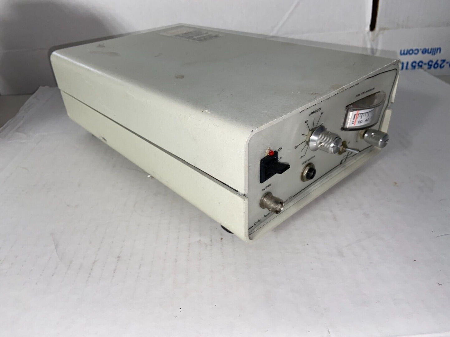 COLE PARMER 4710 SERIES ULTRASONICS HOMOGENIZER CP 50 CP50 (No Power)