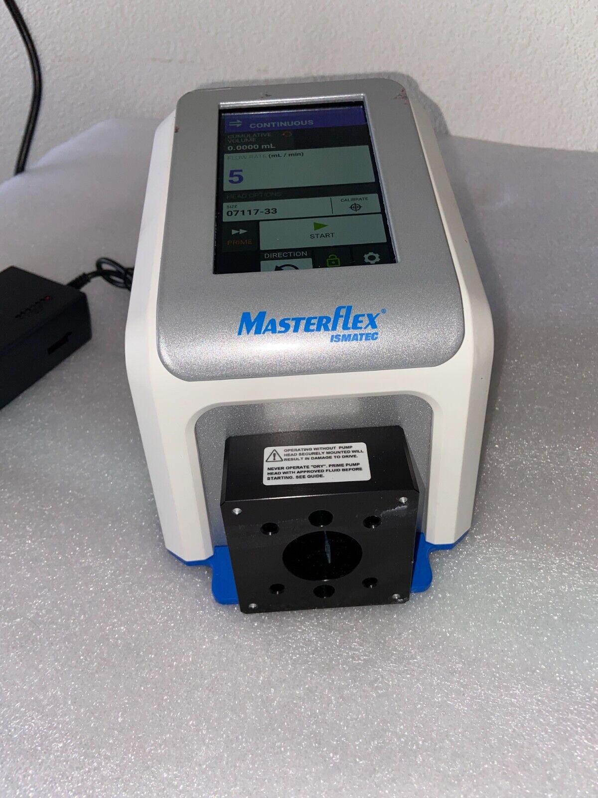 Masterflex Ismatec Reglo Digital Piston Pump Drive / Microflow Pump 1800 RPM