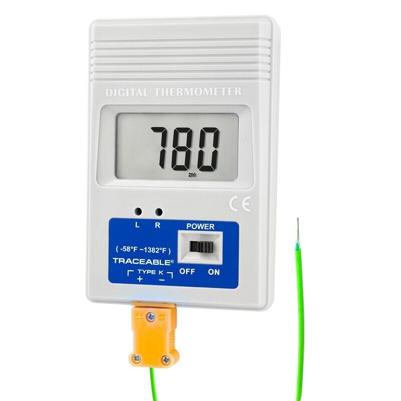 Traceable 4232 Remote-Monitoring TC Thermometer –58 to 1382F