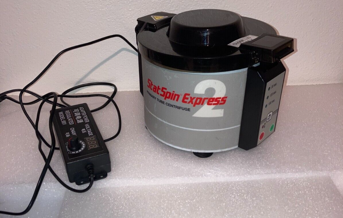 StatSpin Express 2 Model M501-22 Veterinary Centrifuge with Rotor / Power Supply