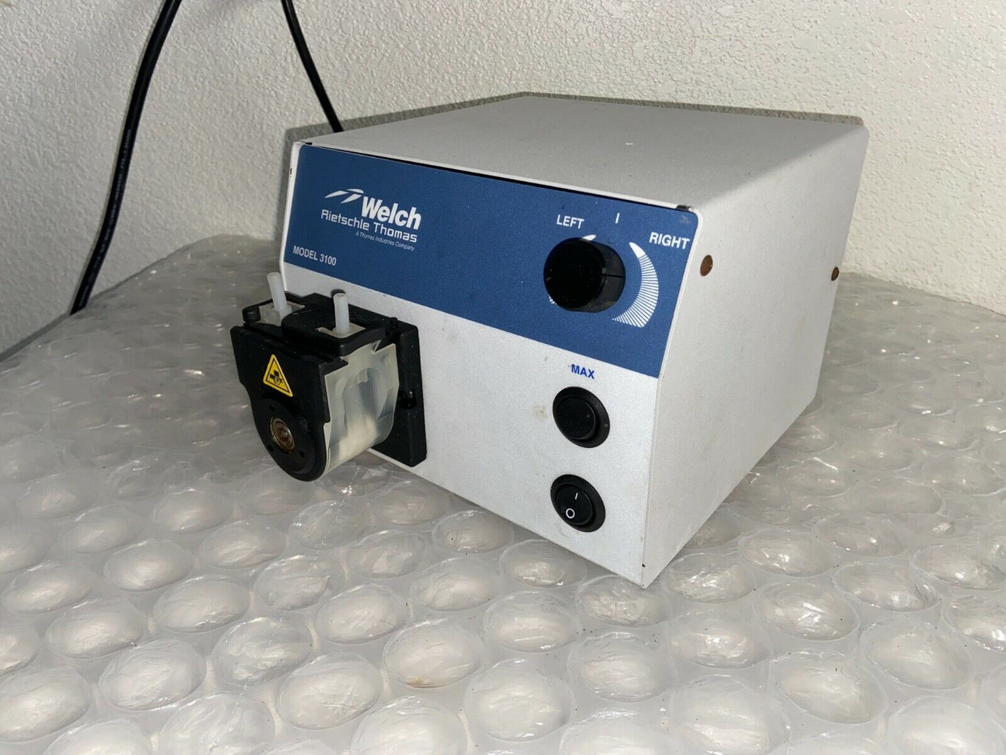 Welch 3100 Variable-Speed Bi-Directional Peristaltic Pump 3100B-01