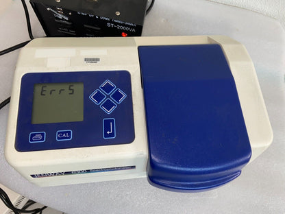 Jenway 6300 Benchtop Visible Spectrophotometer; 220 VAC for Parts