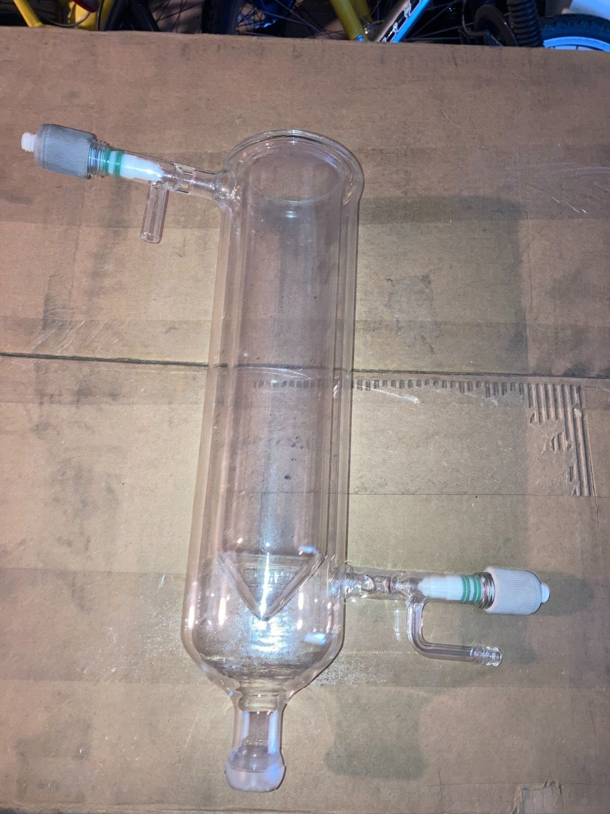 Chemistry Jacketed Glass Cold Trap