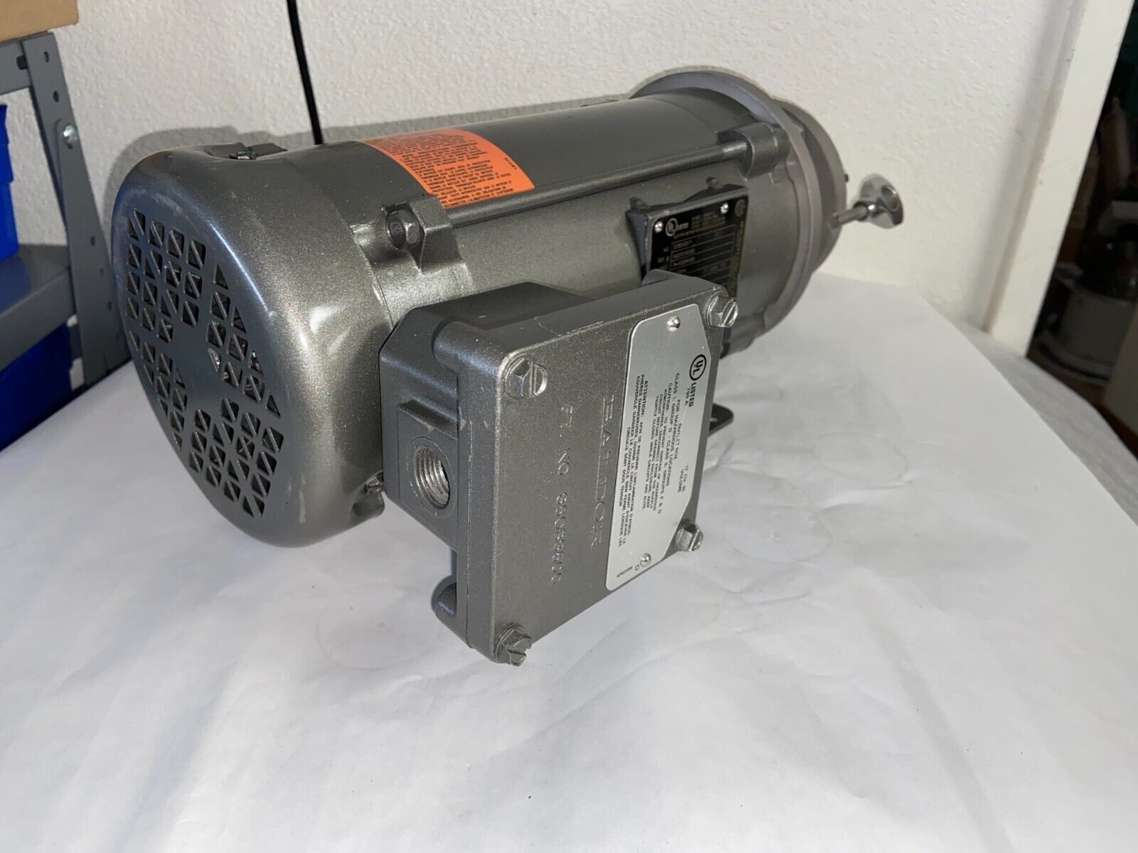 BALDOR CL5004A EXPLOSION PROOF BRAKE MOTOR  .5HP, 1725RPM, 1PH, 115-230VAC, 60HZ