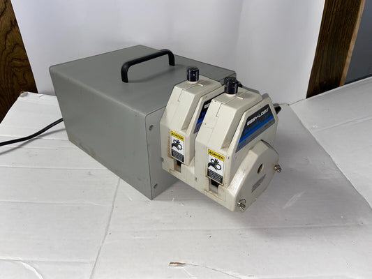 650 RPM MasterFlex I/P Digital Pump 77410-10 with Dual 77601-10 Pump Heads