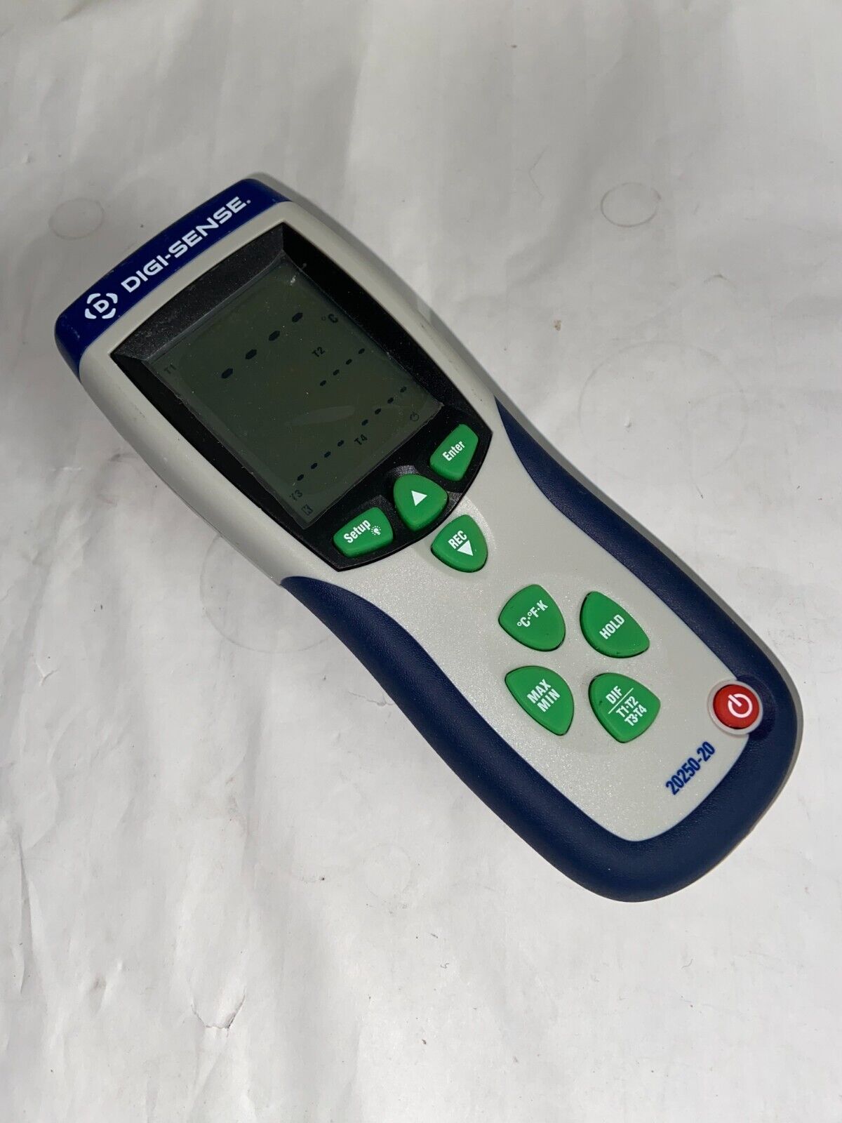 Digi-Sense WD-20250-20 Pro 4-Input Data Logging Thermocouple Thermometer