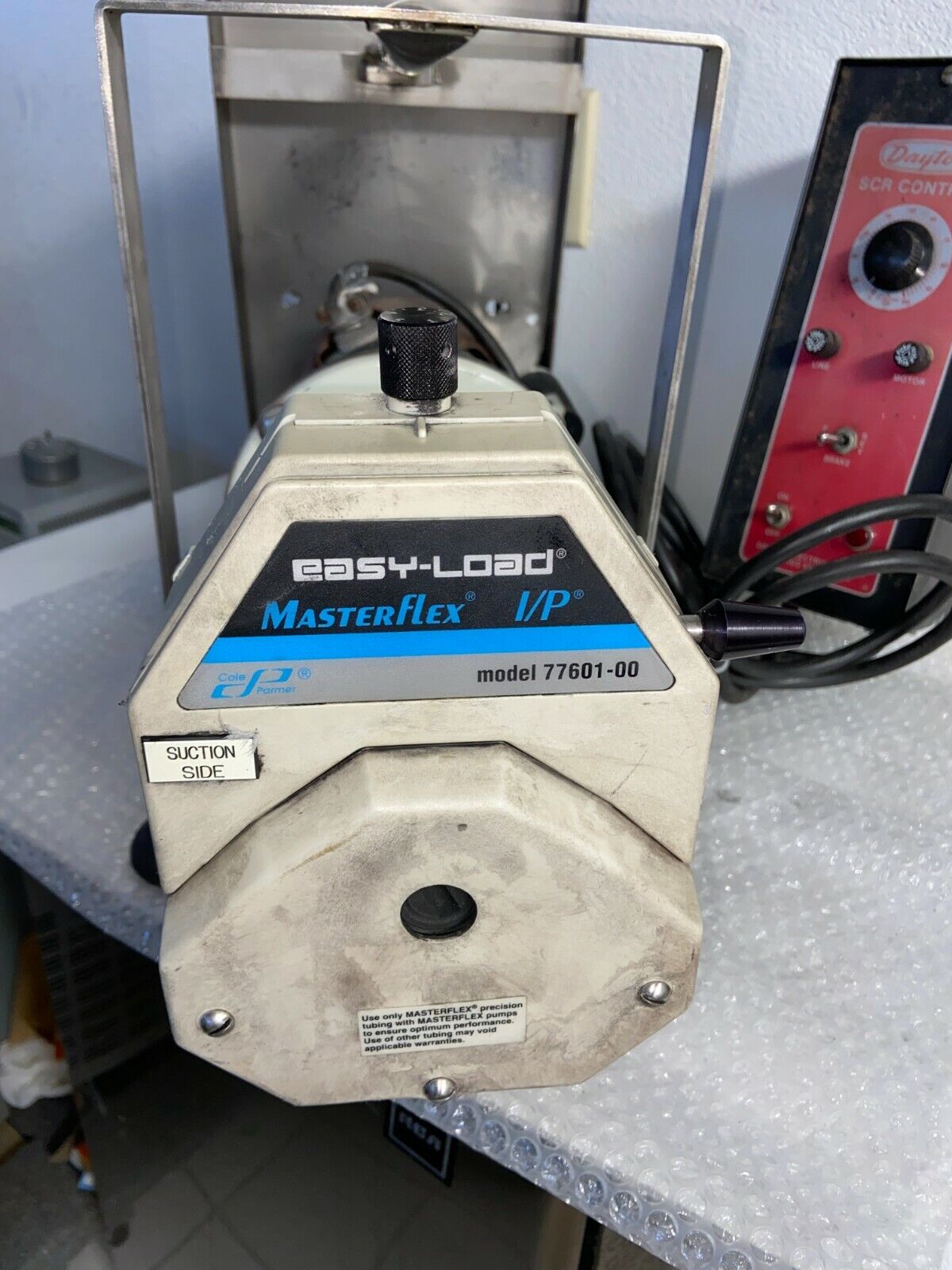 Masterflex I/P 77601-00 Easy-Load Peristaltic Pump with 1/4 HP Motor and Drive