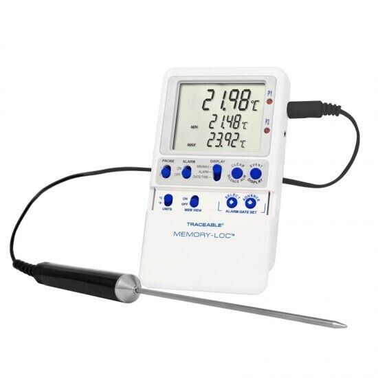 Traceable Calibrated Jumbo Fridge/Freezer Digital Thermometer -58 to 158F