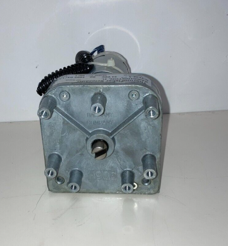 80 RPM Barnant / Masterflex / Fisher Scientific 24VDC Gear Motor D-3138-5