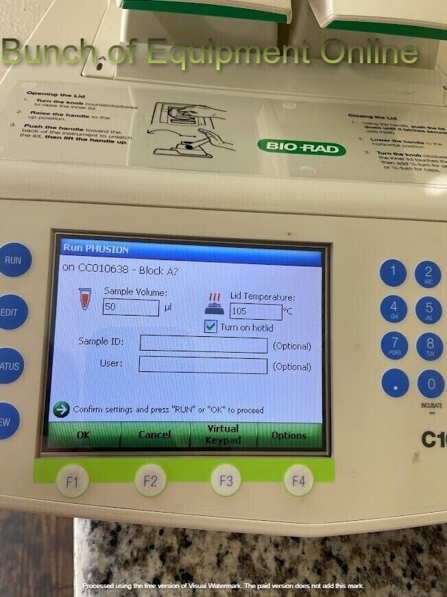 Bio-Rad C1000  PCR Thermal Cycler with Dual 48-Well Fast Block