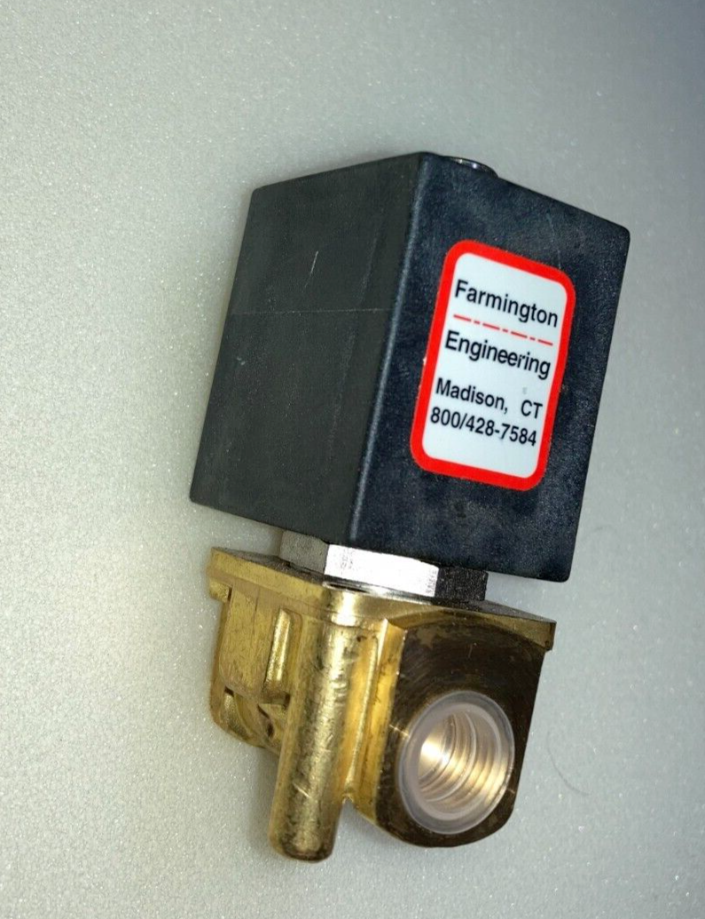 NEW Farmington Engineering Type Z534A Pinch Solenoid Valve, 24V, 9W, 0.4kg Pinch