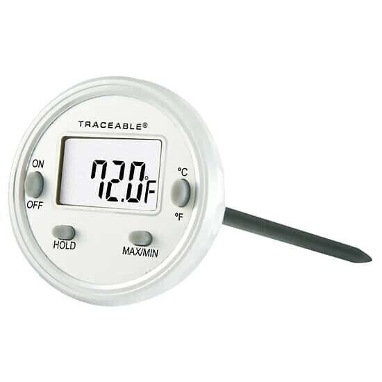 Traceable 4202 Metal Thermometer; General-Purpose -4 to 185F