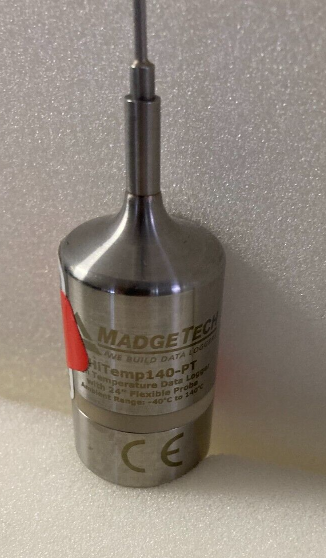 Madgetech HiTemp140-1 Temperature Data Logger -328 ~ 500°F (-200 ~ 260°C) Probe