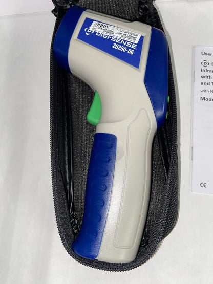 DIGI-SENSE 20250-06 Infrared Thermometer, -31 to 1472° F, 20:1 Distance to Spot