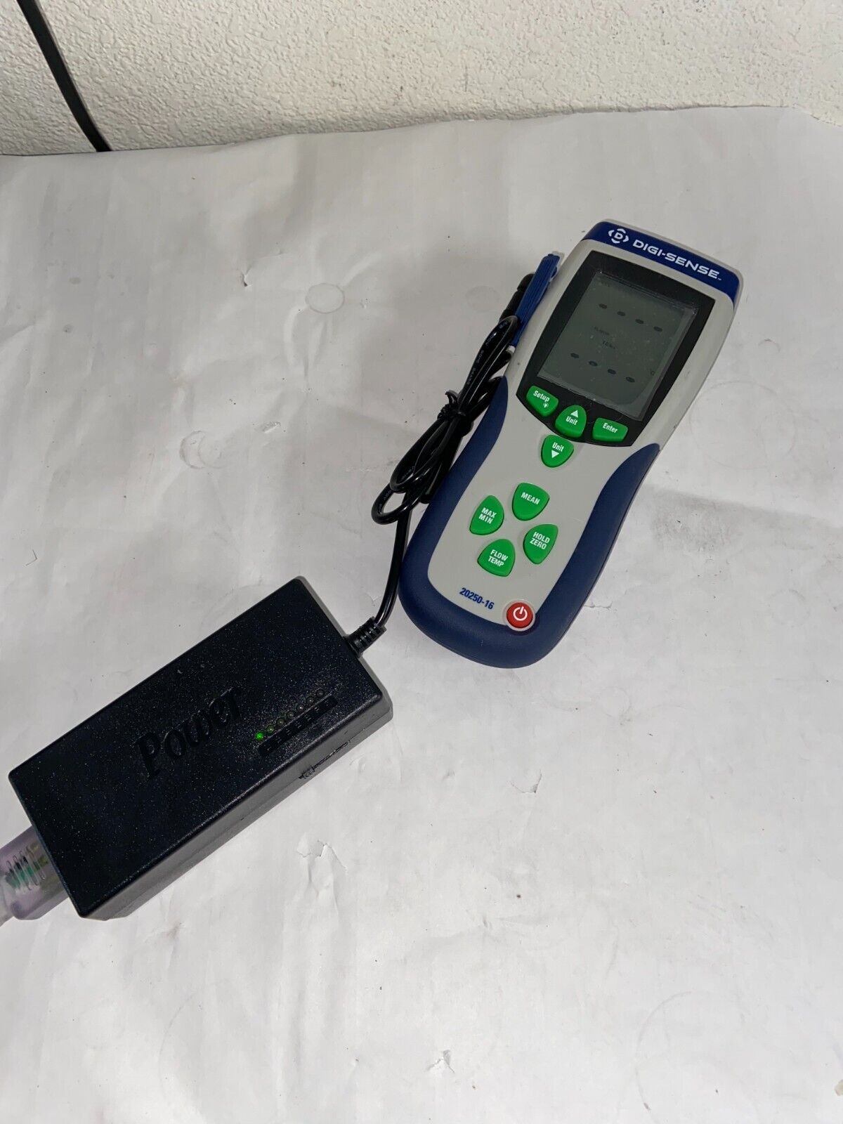 Digi-Sense 20250-16 Hot-Wire Thermoanemometer with Power Supply and Probe