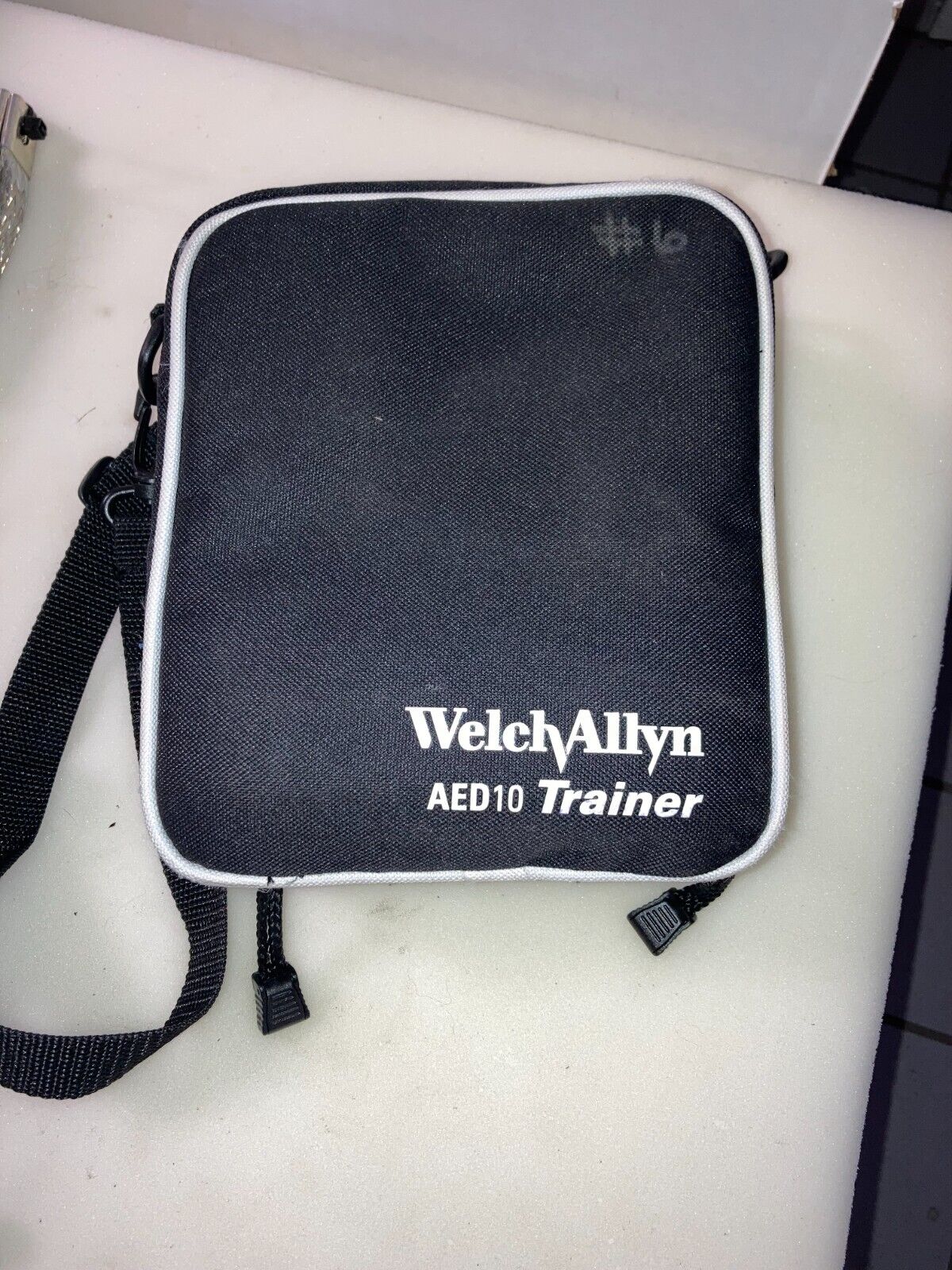 WORKING Welch Allyn AED 10 Defibrillator Trainer - NEW BATTERIES