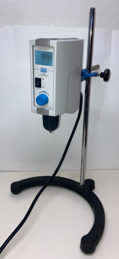 Velp Scientifica DLS Intuitive Digital Overhead Stirrer w/ Stand - 40 Ncm torque