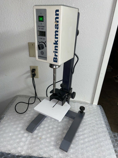 Polytron PT-MR 3000 Kinematic Homogenizer with Stand and Dispersing Aggregate 