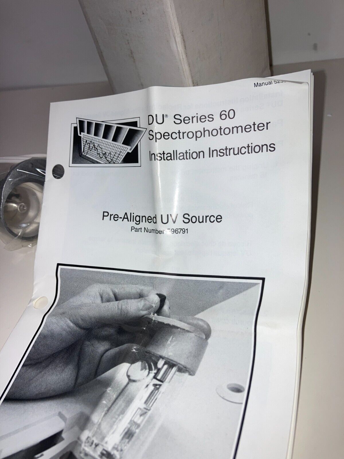 NEW Beckman Coulter #596791 Deuterium Lamp for DU-60 Series Spectrophotometers