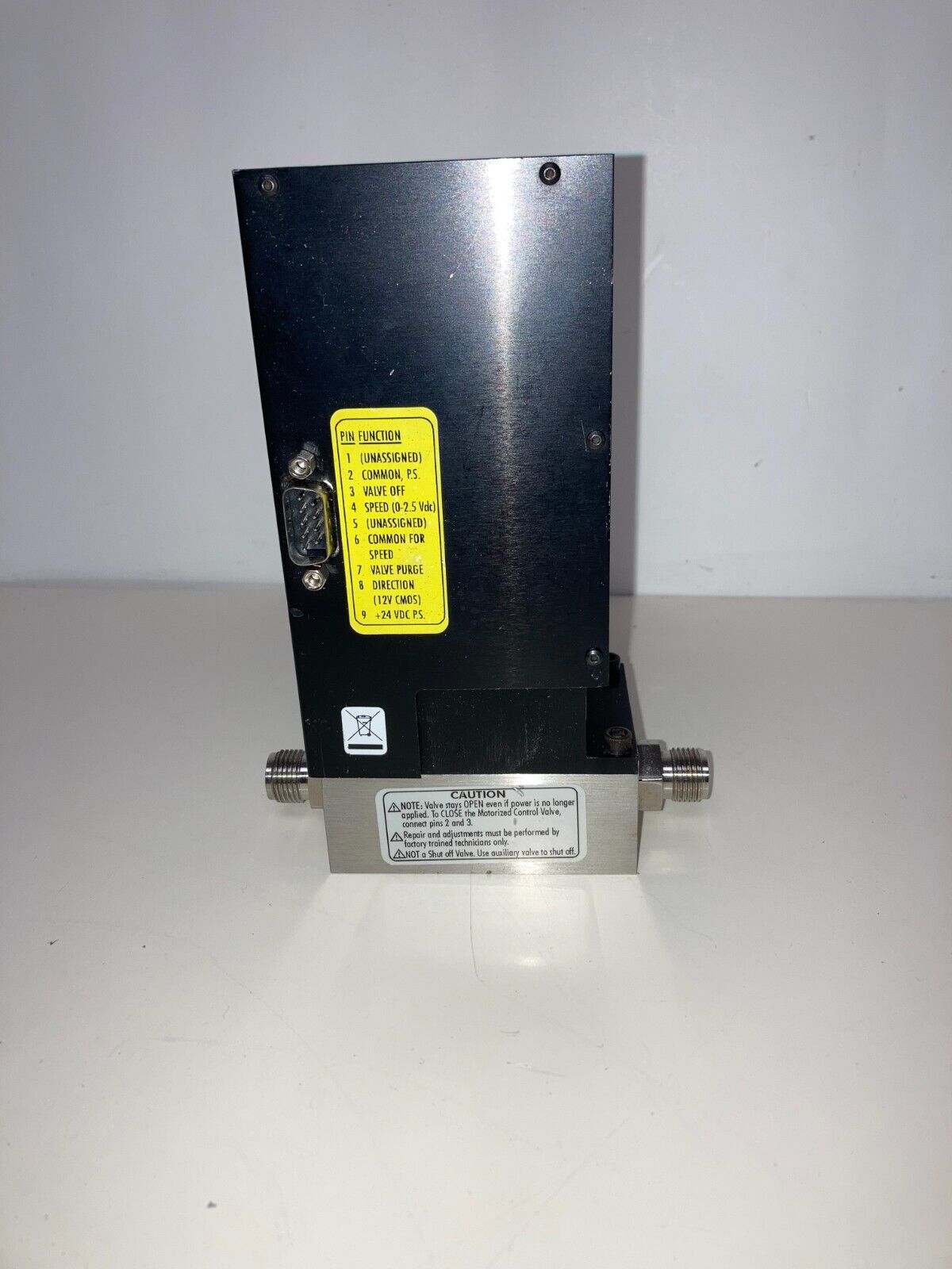 AALBORG SMVV-010014 MASS FLOW CONTROLLER 0-200 L/min 24VDC