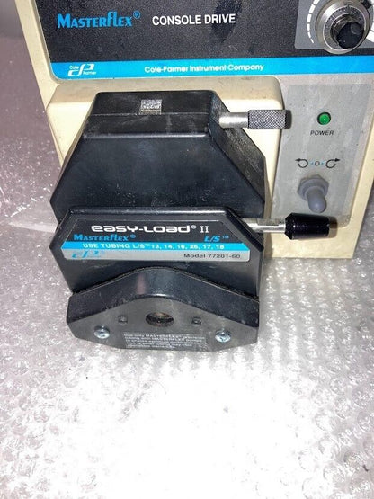 100 RPM Masterflex L/S Console Drive 7521-50 with Easy-Load II Pump Head