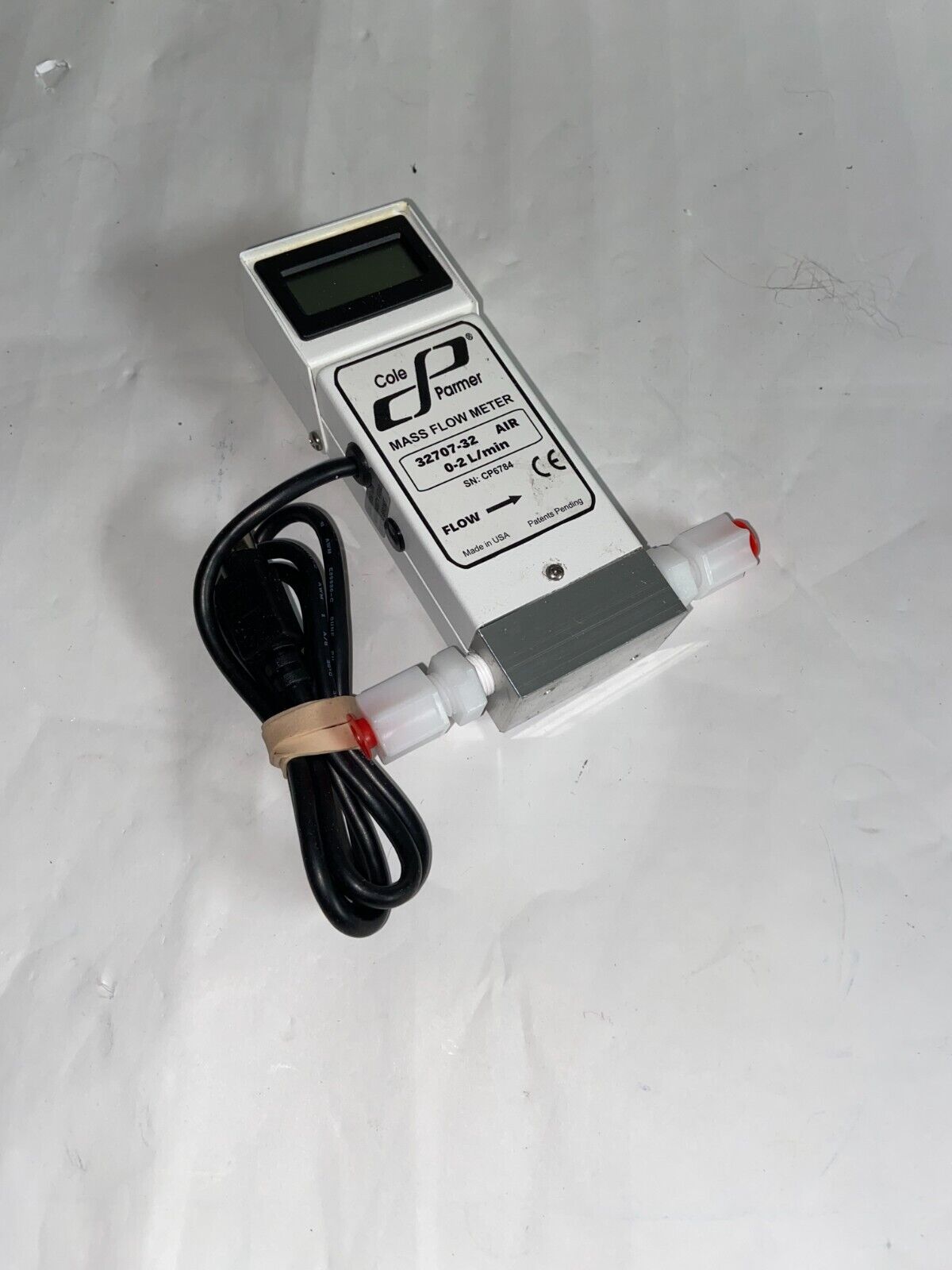 NEW Masterflex- 32707-32  Gas Mass Flowmeter, Thermal, LCD,  0 to 2 LPM