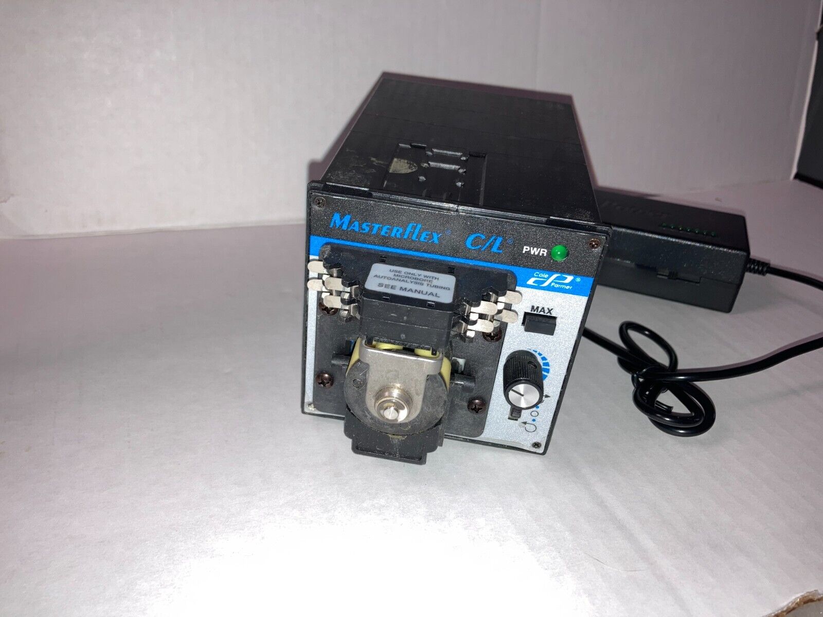 6 RPM Cole Parmer 77120-52 Pump  Masterflex C/L Drive with Power Supply