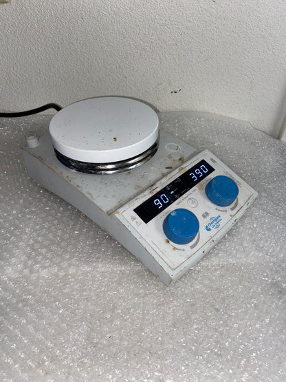 Velp F20510460CG Digital HotPlate Magnetic Stirrer w/ Timer 1500 RPM /340C