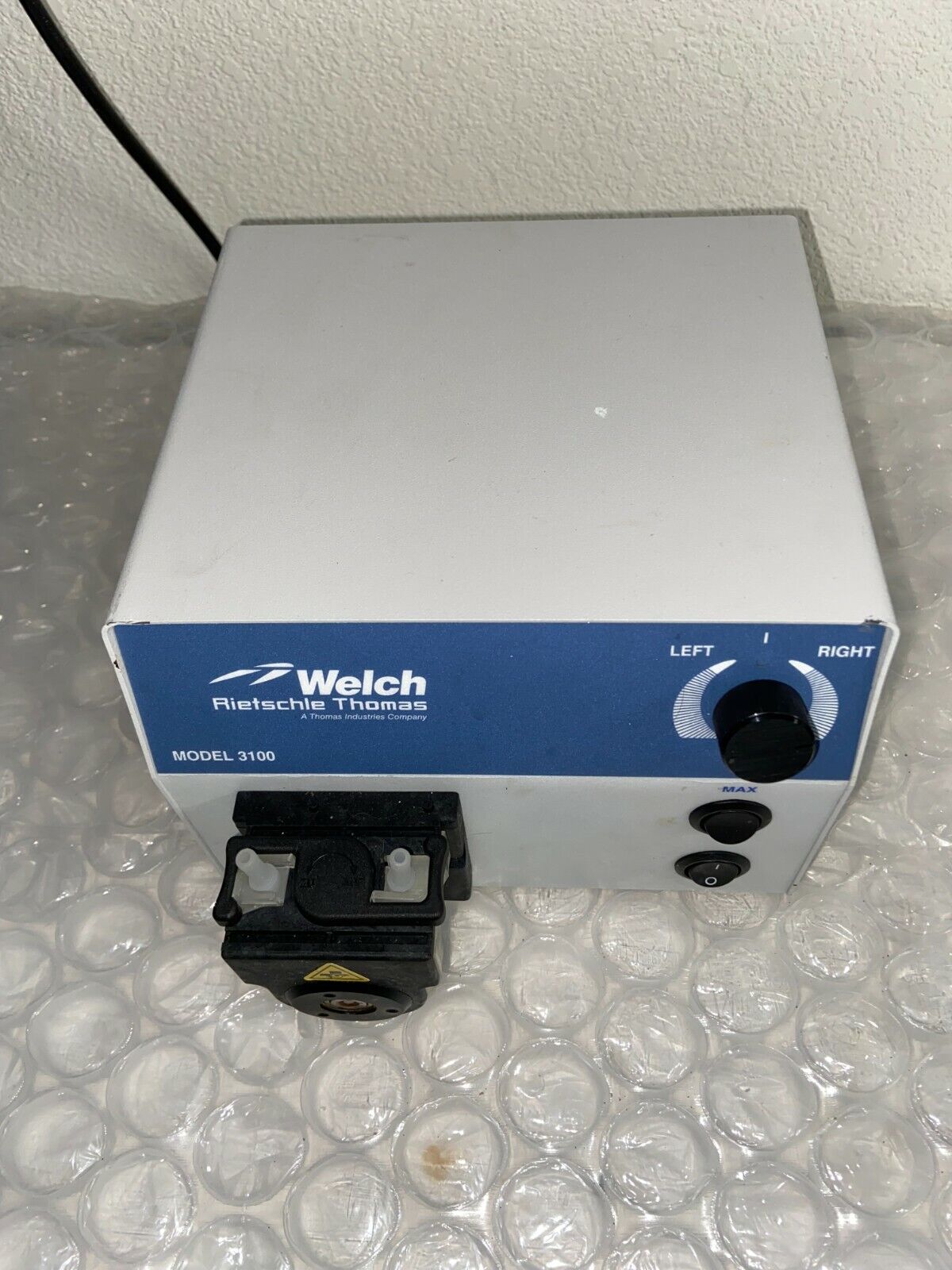 Welch 3100 Variable-Speed Bi-Directional Peristaltic Pump 3100B-01