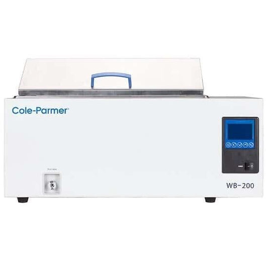 NEW 27-Liter Cole-Parmer WB-200 Water Bath 6.6 L, 120 VAC, 60 Hz, EW-78905-20