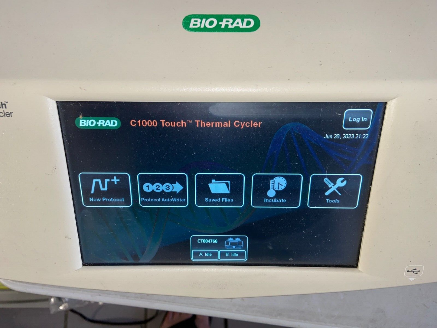 Bio-Rad C1000 Digital Touch Screen PCR Thermal Cycler 2 x 48 Well Fast Block