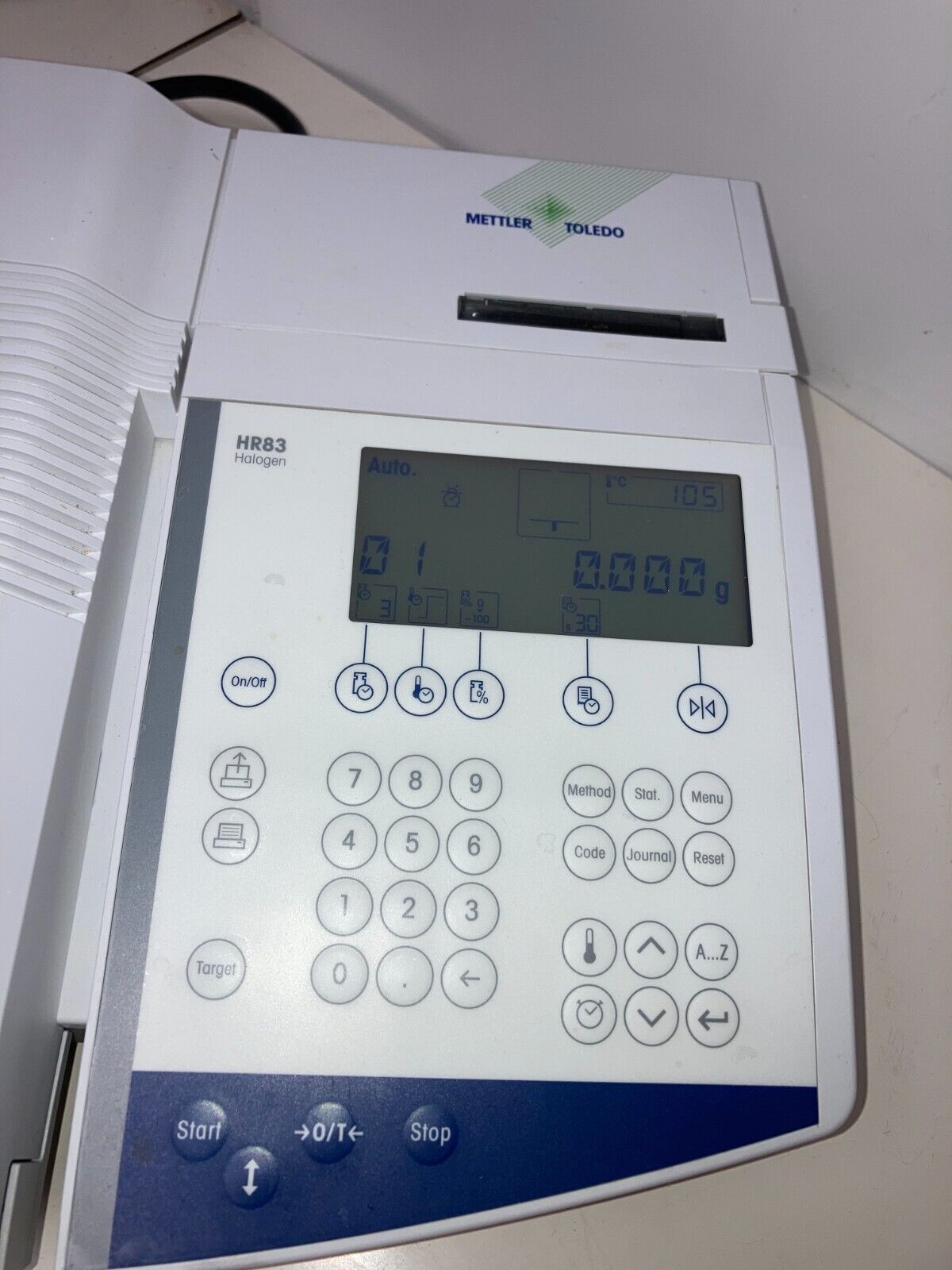 METTLER TOLEDO HR83-P HALOGEN MOISTURE ANALYZER