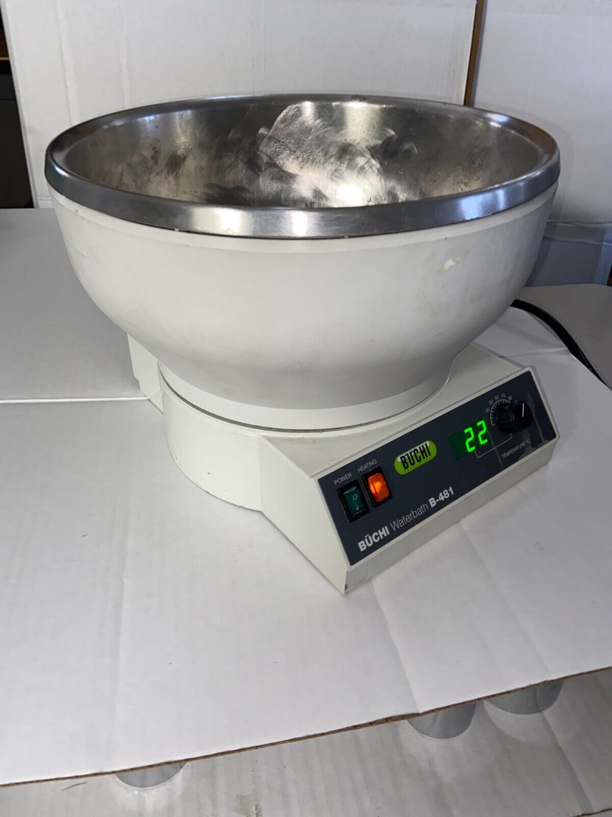 5L Buchi B-481 Digital Waterbath for Rotary Evaporator to 100 Degrees Celcius