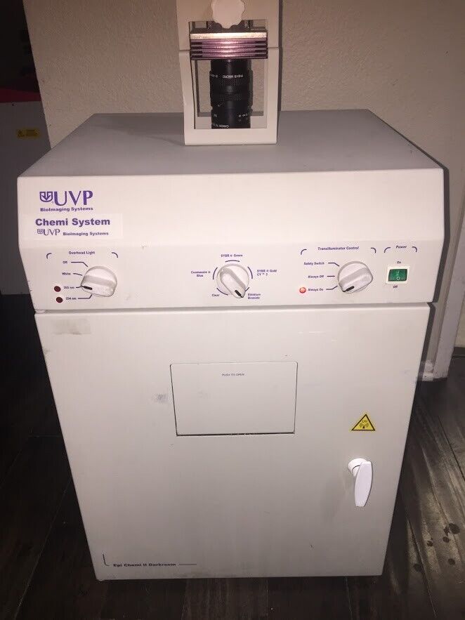 UVP EPICHEMI II Darkroom Imaging System with a UV Transilluminator & Camera