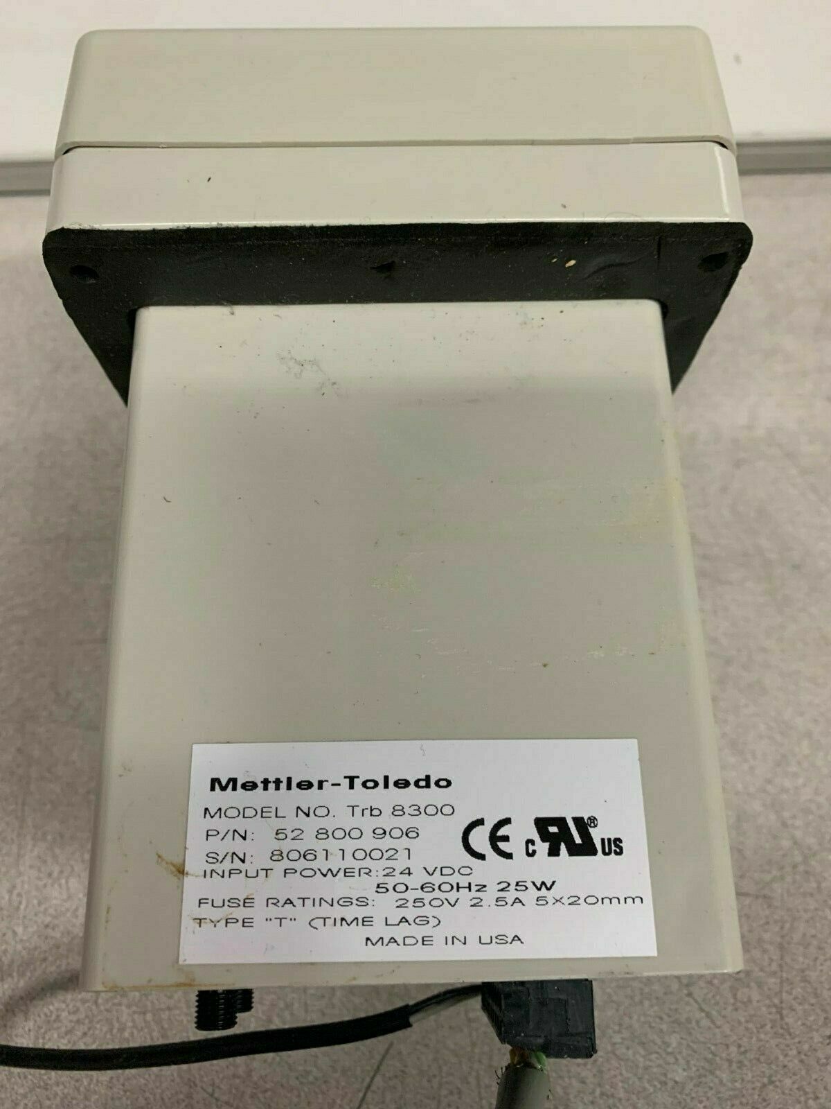 Mettler Toledo TRB 8300 Turbidity Sensor Transmitter