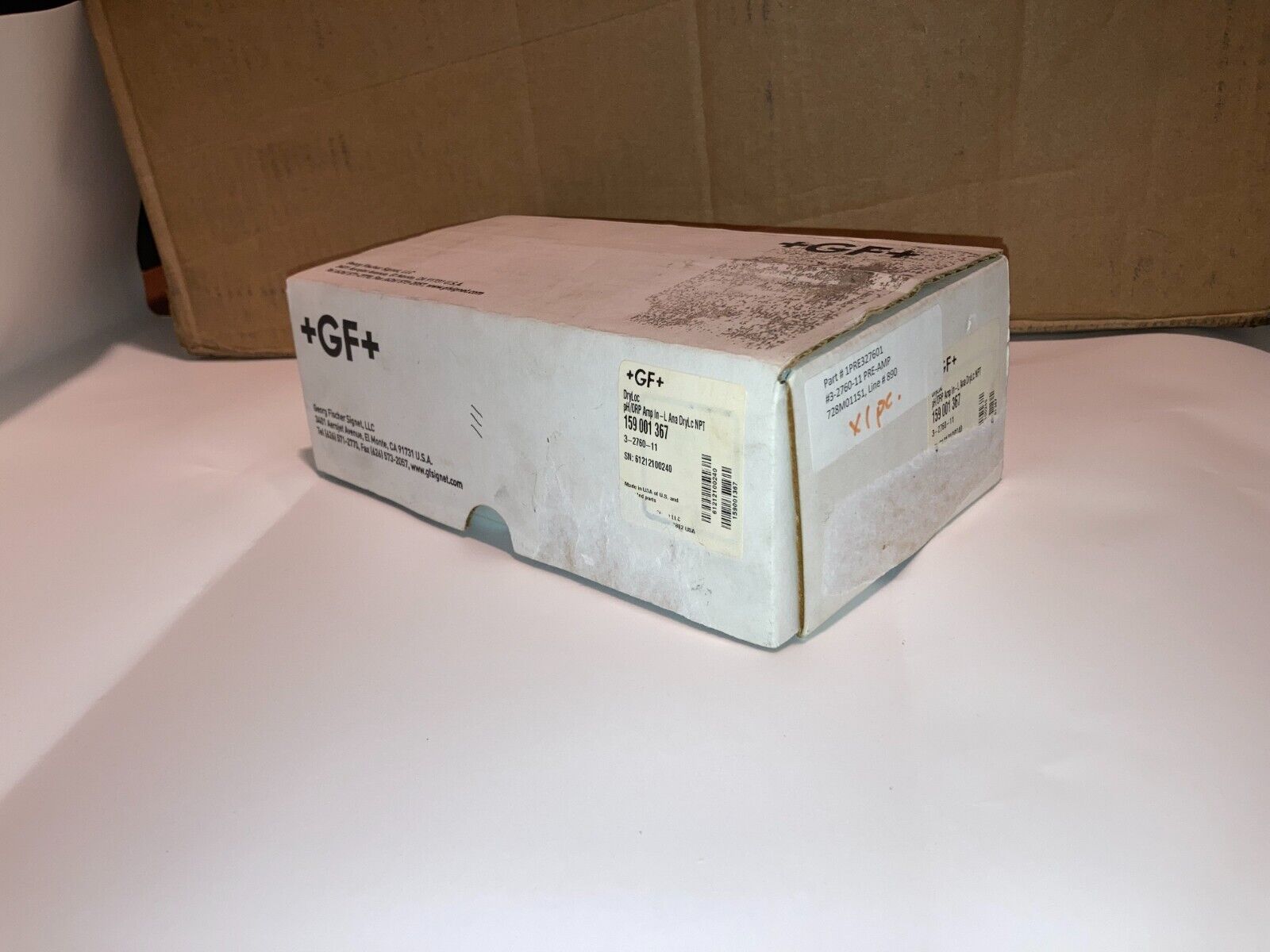 NEW IN BOX +GF+ SIGNET  3-2760-11 DryLoc Inline pH/ORP Preamplifier