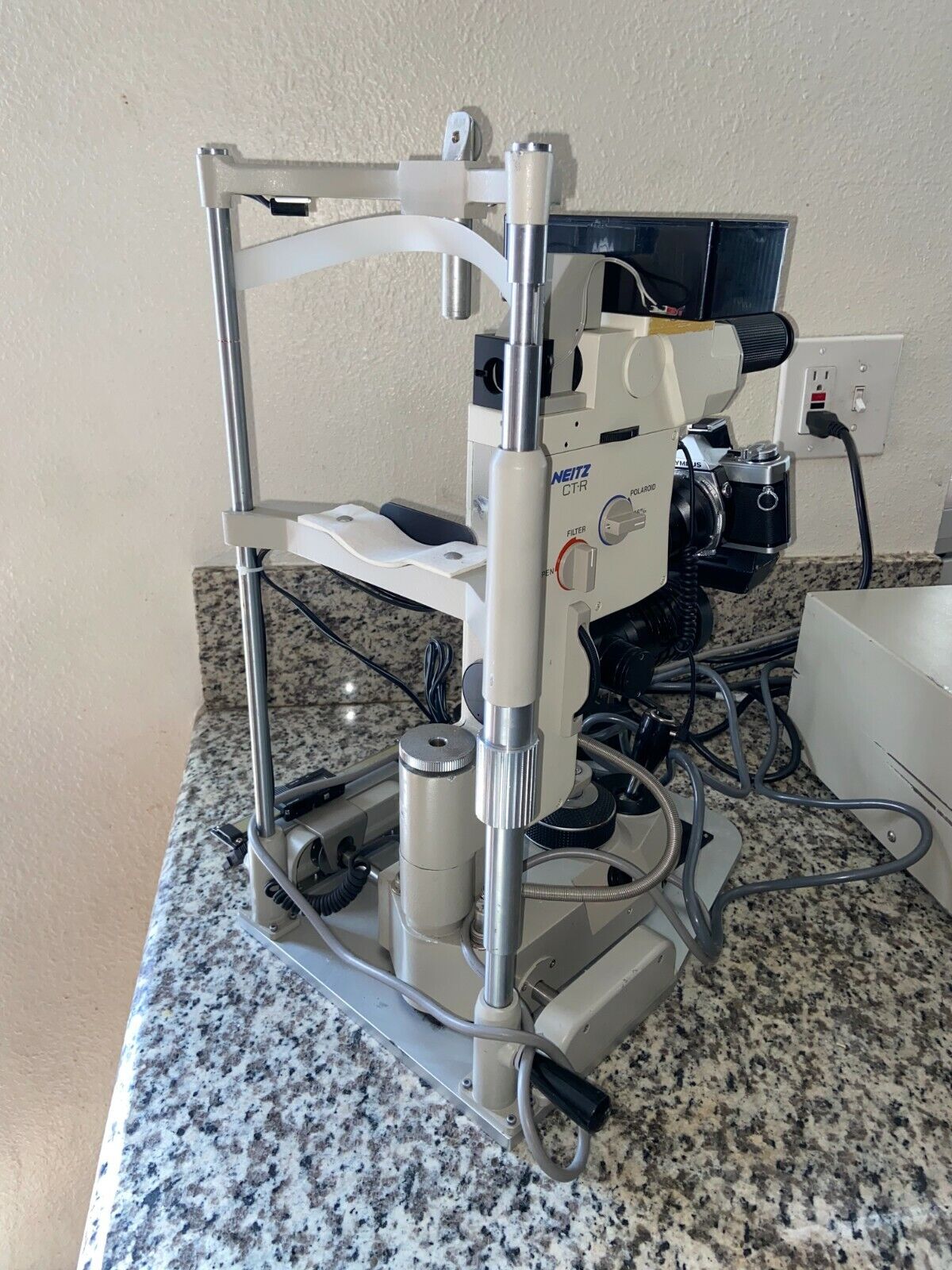 NEITZ CT-R Retroillumination Retinal Camera/ Slit Lamp  with Power Supply