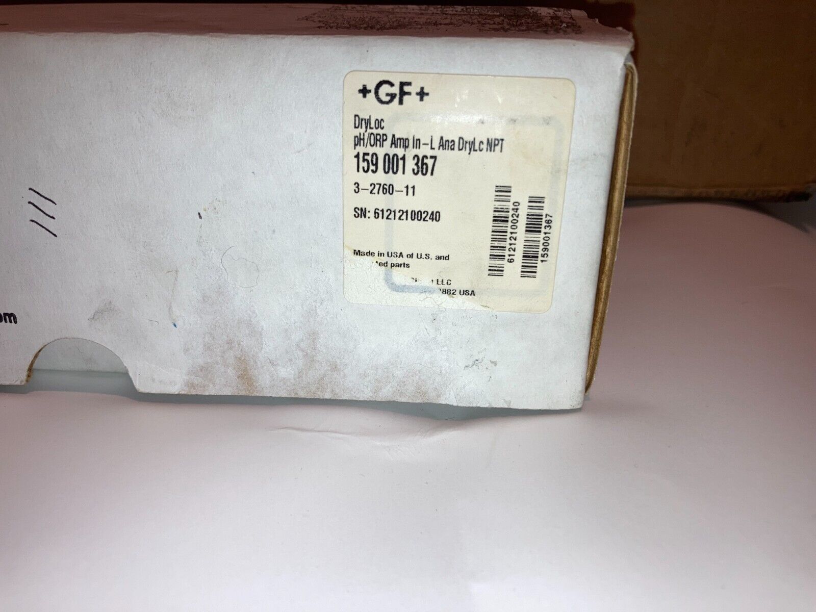 NEW IN BOX +GF+ SIGNET  3-2760-11 DryLoc Inline pH/ORP Preamplifier