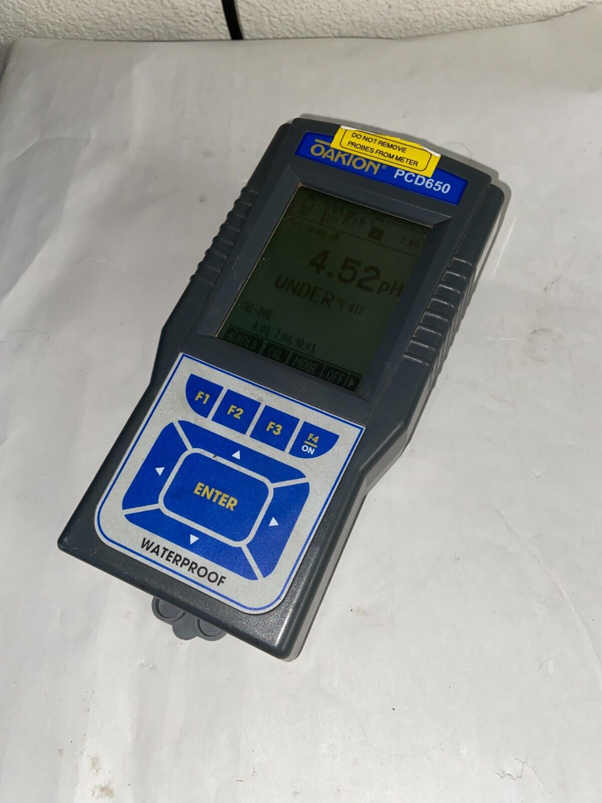 Oakton PCD 650 Waterproof Multiparameter Meter - NEW BATTERIES