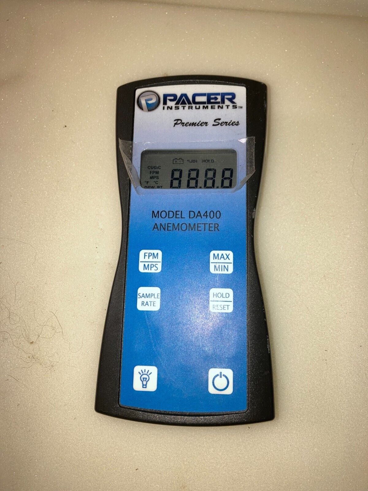 Miltronics / Pacer Instruments 10202 DA400 Hygro-Thermometer Anemometer