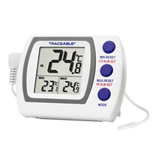 Traceable 4727 Digital Memory Monitoring Plus Traceable Thermometer 6KEA1