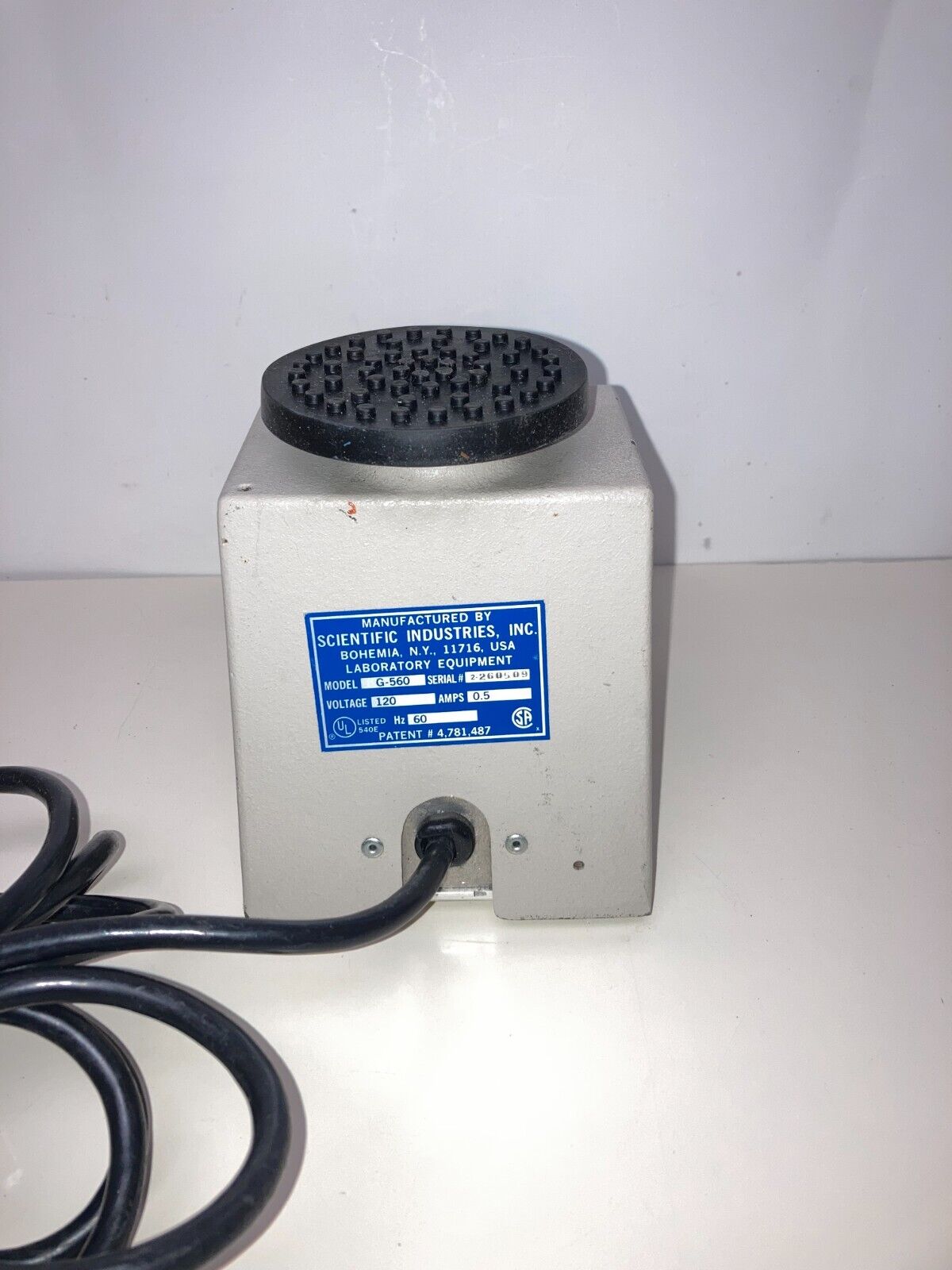 VWR/ Scientific Industries G560 Vortex Genie 2 Variable-Speed Vortex Mixer