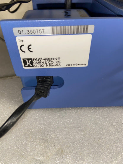 IKA T8 ULTRA-TURRAX HOMOGENIZER WITH T8.01 POWER SUPPLY and TOOL / ELEMENT