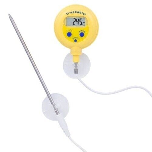 VWR 61161-283 Traceable 4039 Waterproof Thermometer with Probe and Cable