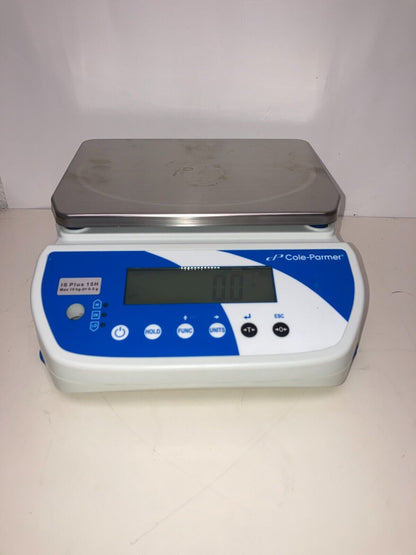 Cole-Parmer Symmetry IS Plus H Series Counting Scale, 15kg x 0.5g Readability