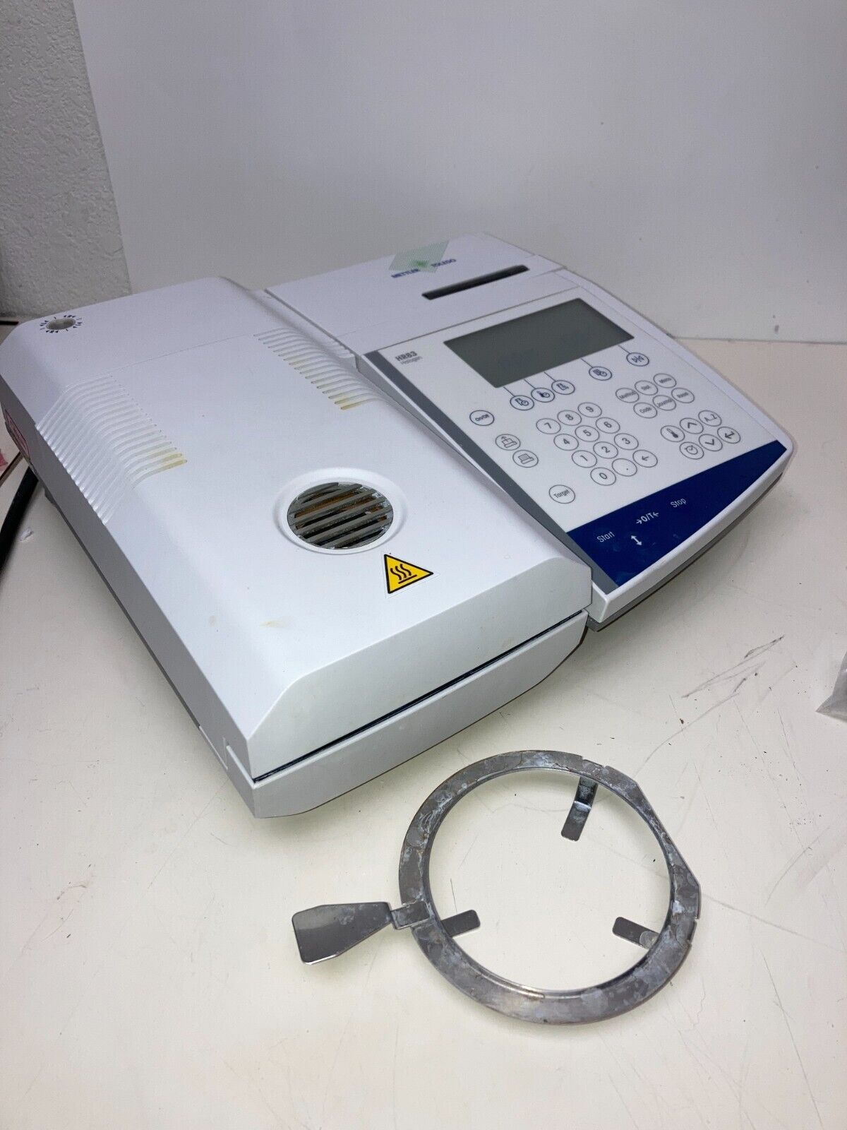 METTLER TOLEDO HR83-P HALOGEN MOISTURE ANALYZER