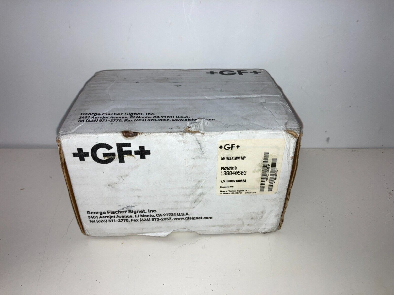 NEW Georg Fischer +GF+ Signet P526-2010 316 SS Socket-Weld Mini-Tap Fittings; 1"