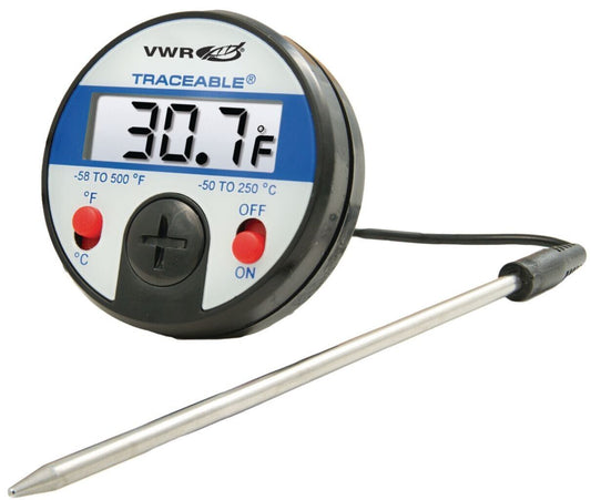 VWR Traceable 620-2089 Full Scale (Plus) Digital Thermometer –50 to 300 C