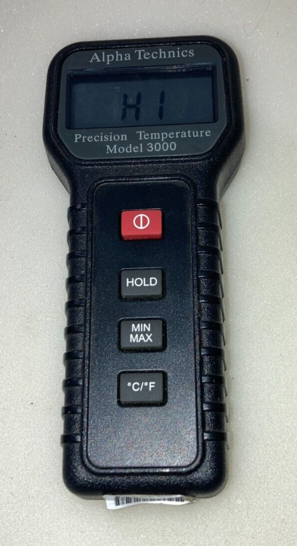 Alpha Technics Model 3000 Digital Precision Thermometer - No Probe